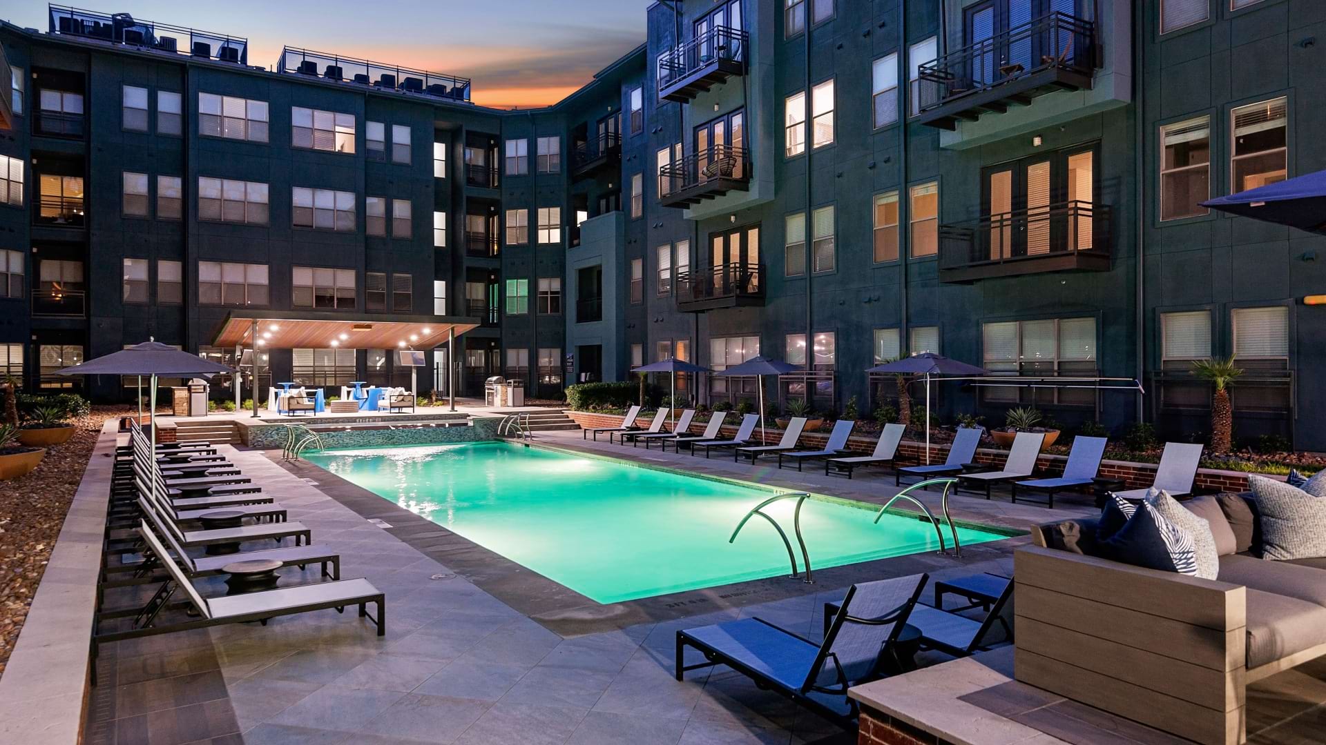 Resort-Style Pool at Our Apartments Near Farmers Branch, TX