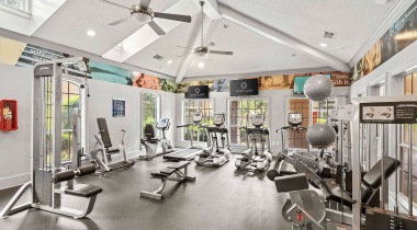24/7 Fitness Center of Our Apartments in the Sandy Springs-Dunwoody Area