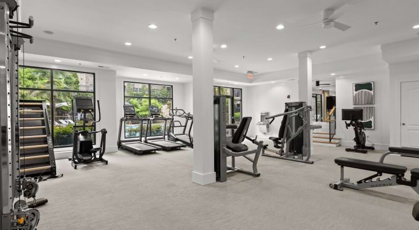 Newly Renovated Fitness Center 
