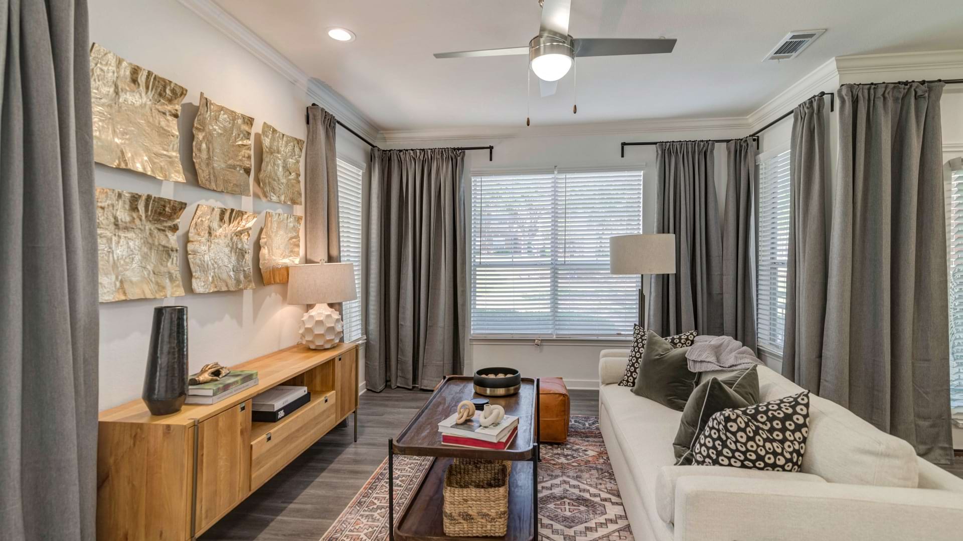 Spacious Living Room at Our Luxury Apartments at Plano West