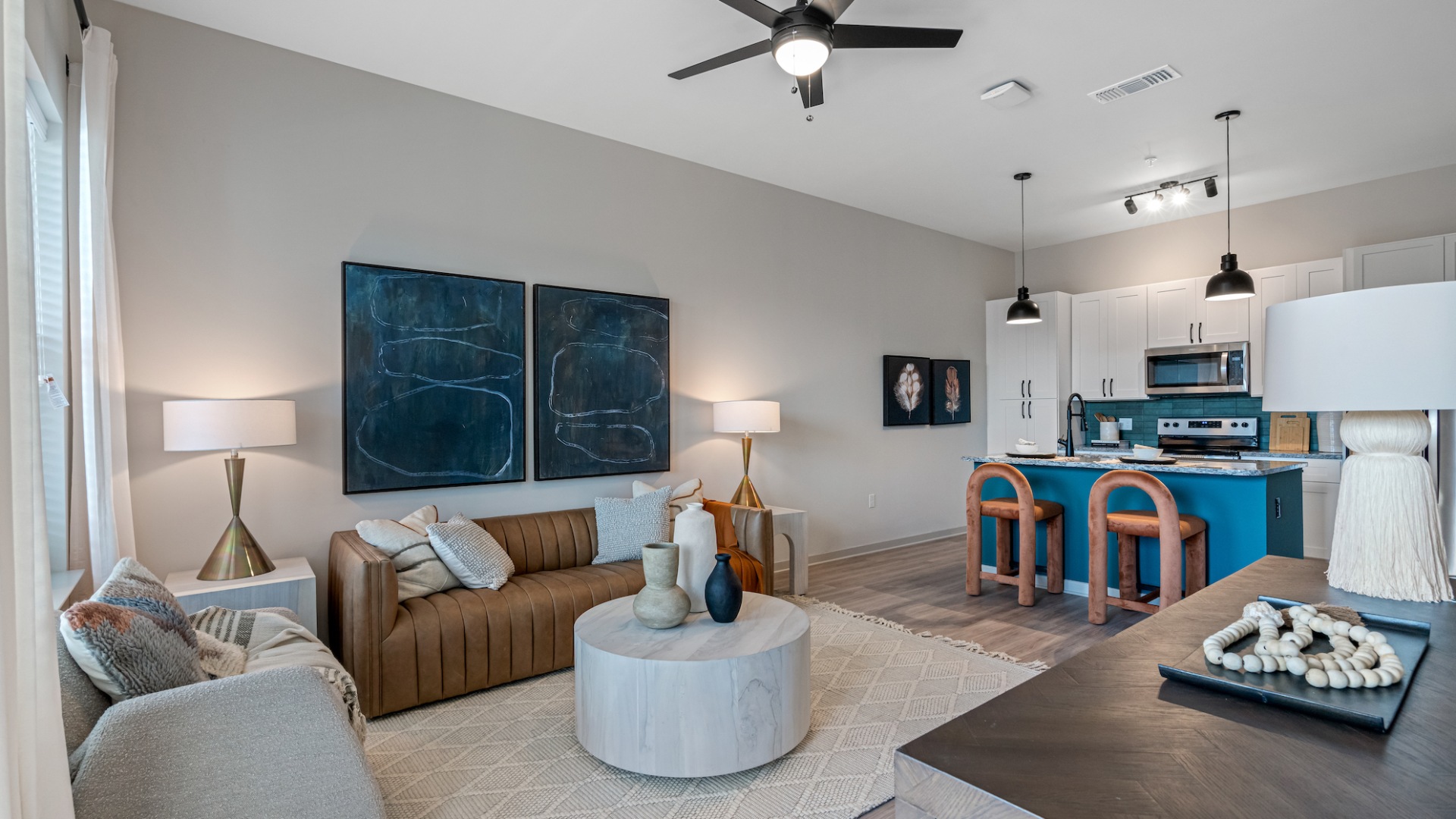 Spacious Living Room at Our Apartments Near Riverview, FL