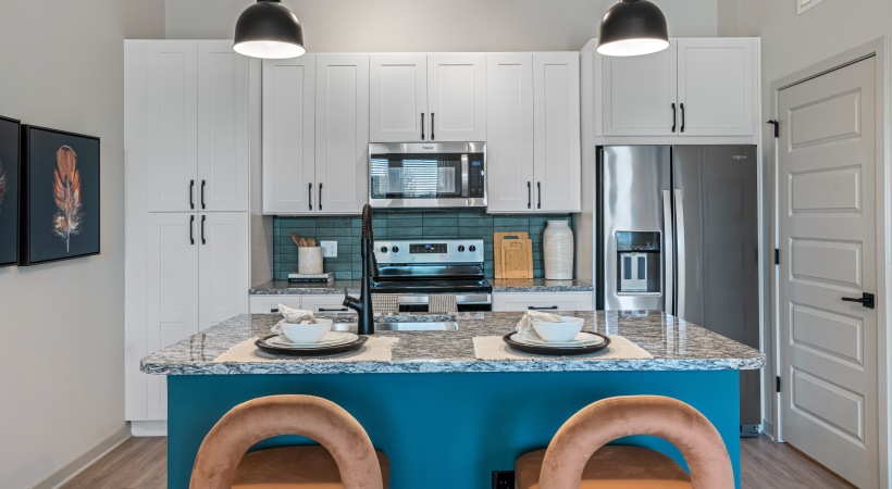 Modern Kitchen at Our Riverview Apartments in Tampa, FL