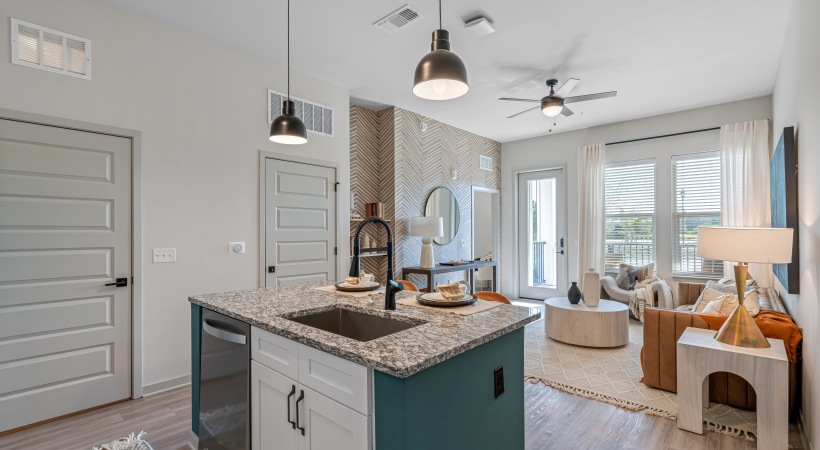 Modern Kitchen at Our Luxury Apartments in Riverview