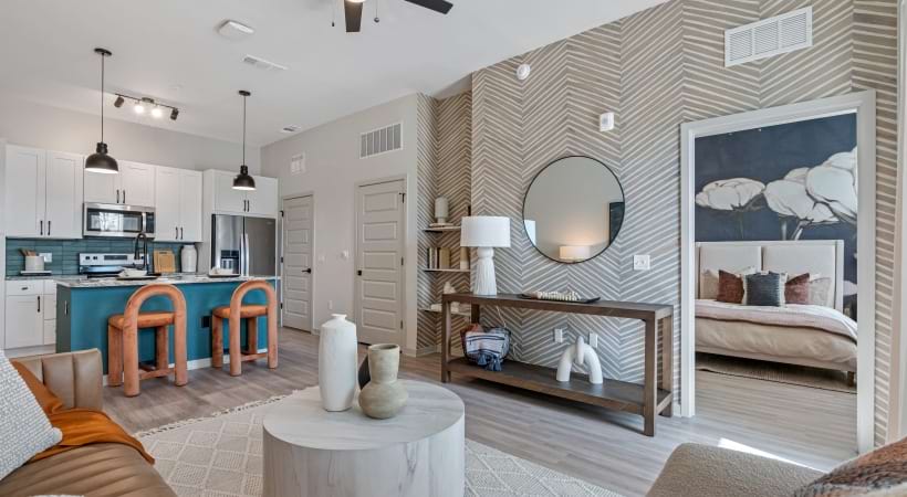 Living Room at Our Apartments on 301 and Falkenburg