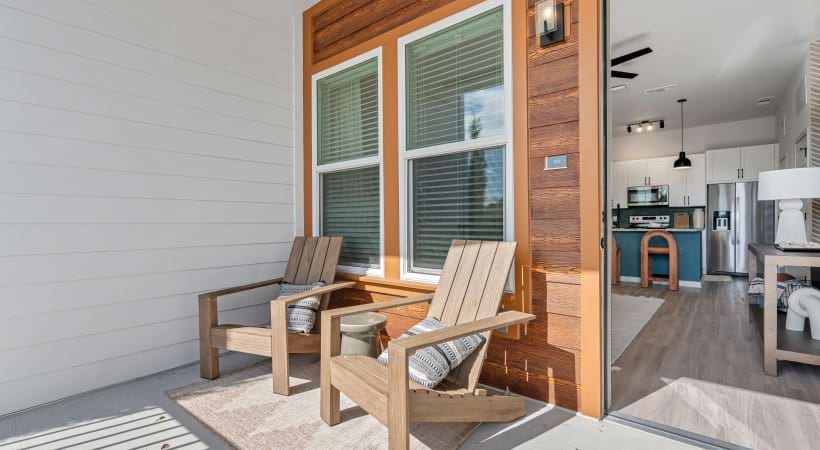 Balcony View at Our Apartments on Bloomingdale and 301