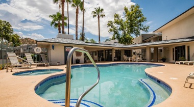 Swimming Pool and Heated Spa at Our Apartments in Tucson, AZ