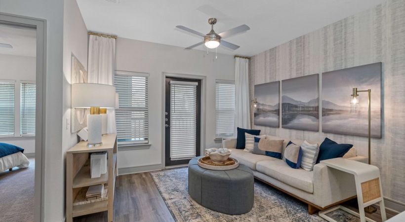 Living Room at Our St. Petersburg Luxury Apartments