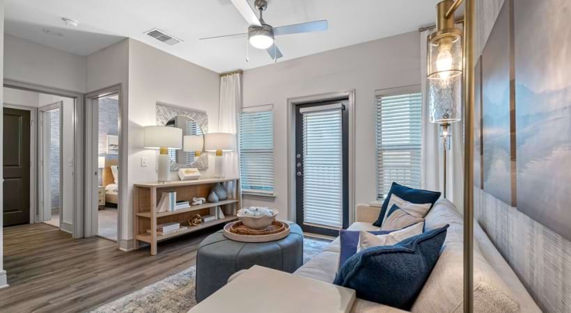 Living Room at Our Gandy Blvd. Apartments