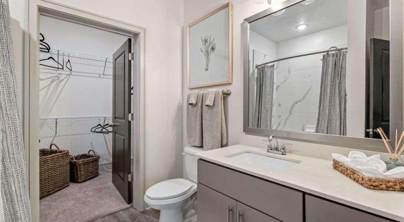 Modern Bathroom at Our Pinellas Park Apartments