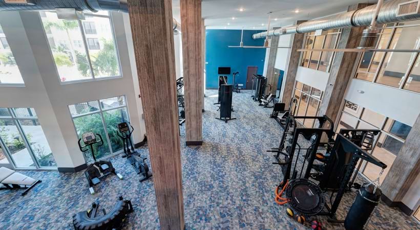 Two, Two-Story 24/7 Fitness Centers at Cortland Satori 