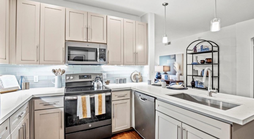 Upscale Kitchen with Designer Features at Our Apartments for Rent in Tempe, AZ