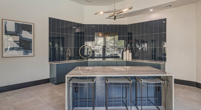 Party-Ready Kitchen at Our Apartments in Allen