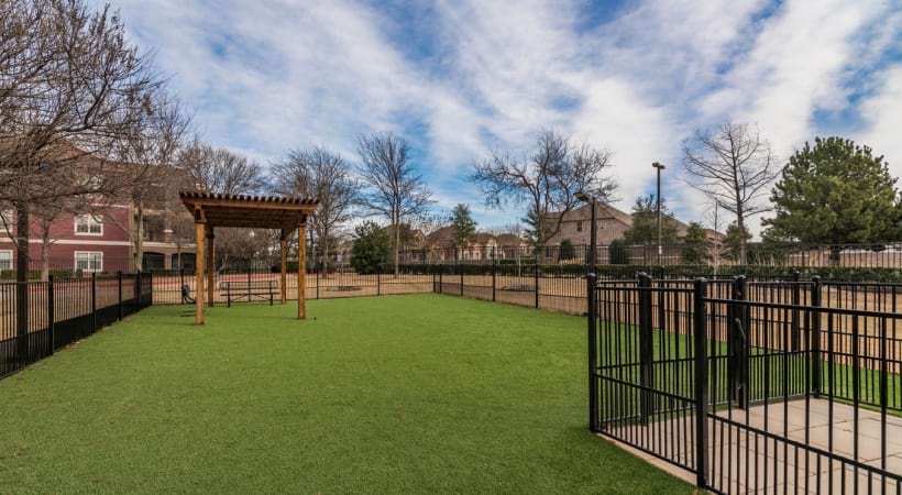 Leash-Free Bark Park at Our Twin Creeks Apartments in Allen
