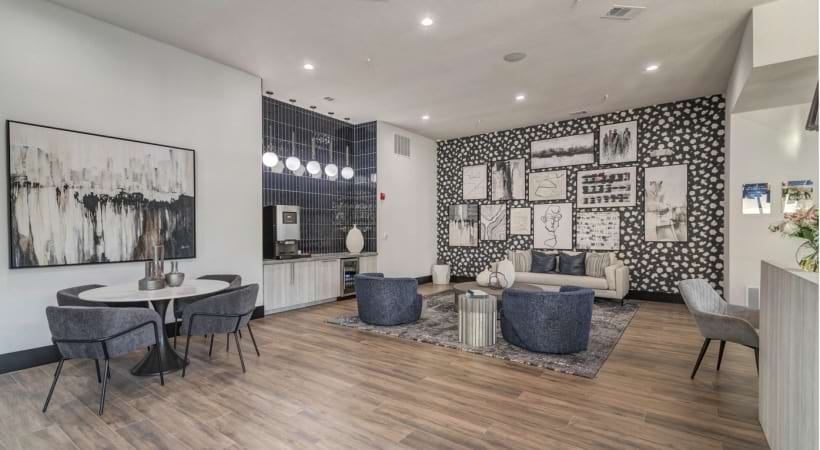Spacious Clubhouse at Our Bray Central Apartments in Allen, TX