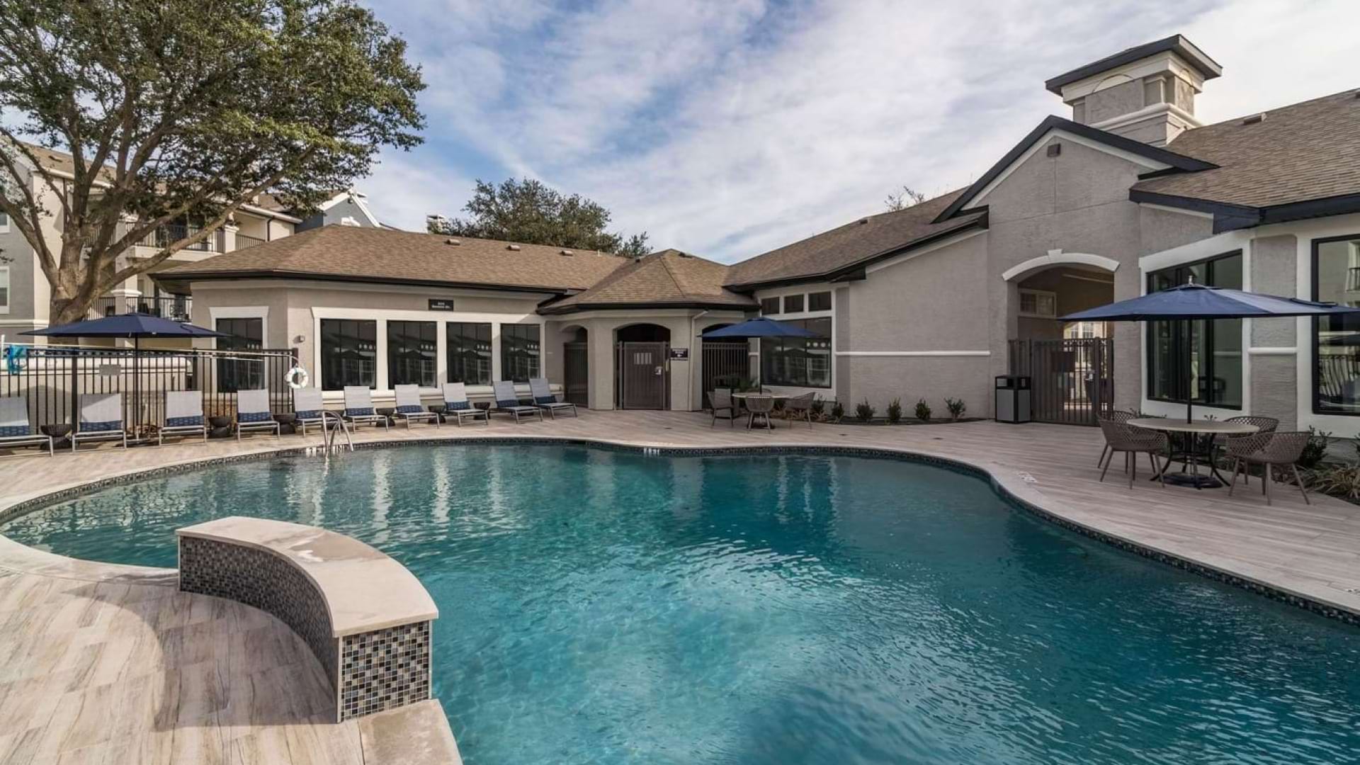 Resort-Style Pool at Our Twin Creeks Apartments in Allen, TX