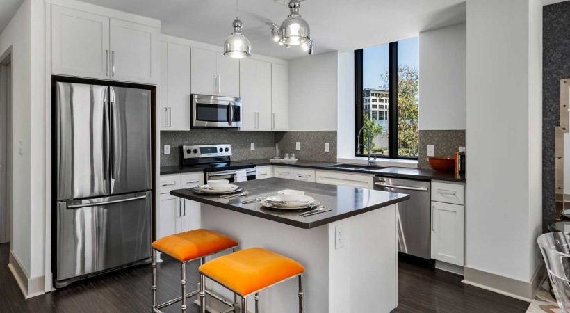 Upscale Kitchen at Our Apartments for Rent in Homewood, Alabama