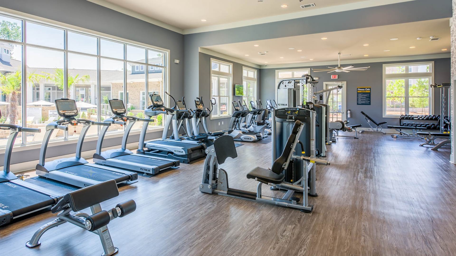 24/7 Fitness Center at Our Ayrsley Apartments