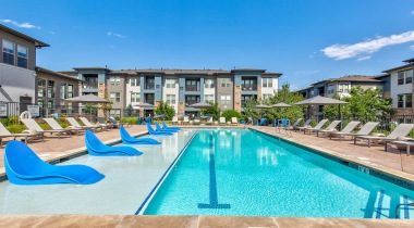 Resort-Style Pool at Our Apartments For Rent in Johnstown, CO