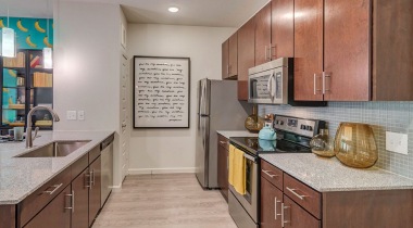 Modern Cabinetry at Our Luxury Onion Creek Apartments