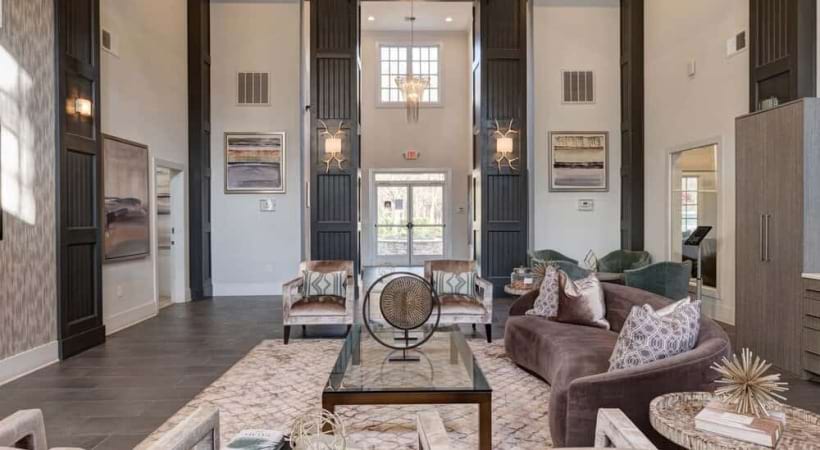 Resident Lounge at Our Apartments Near Southpoint Mall in Durham, NC