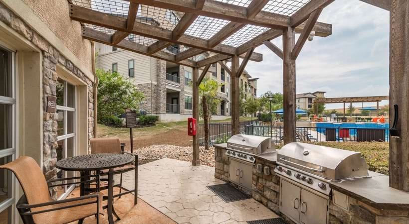 Gas Grills at Our Far North Central San Antonio Apartments