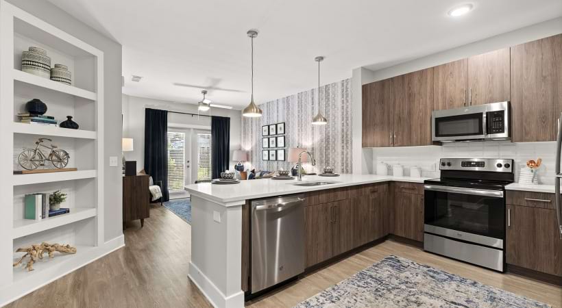 Upscale Kitchen at Our Apartments in Chamblee
