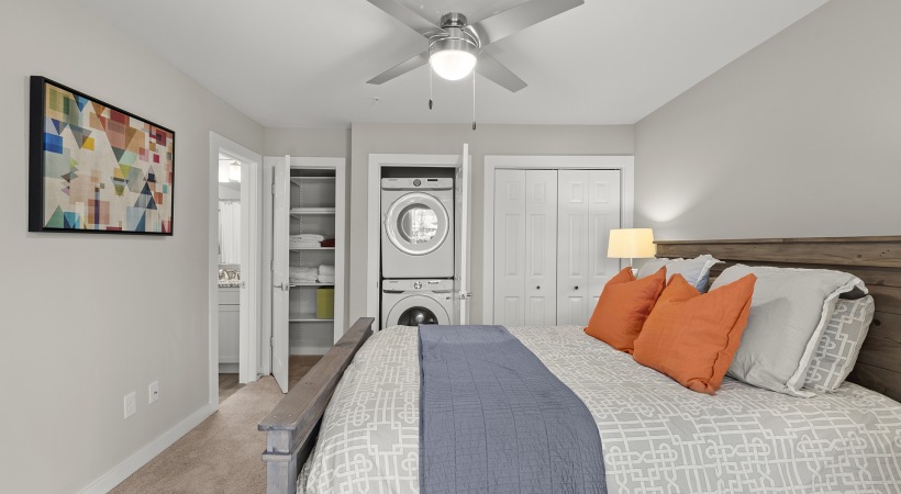 Bedroom Ceiling Fan at Our Apartments in the Smyrna, Vinings Area