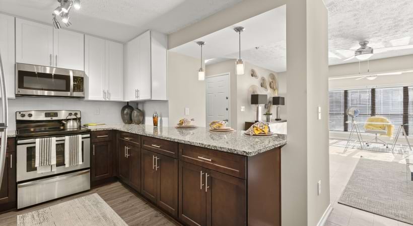 Modern Cabinetry at Our Apartments for Rent in Cobb County