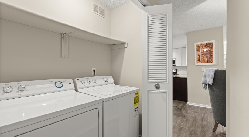 Full-Size Washer and Dryer Sets at Our Apartments Near Cumberland Mall