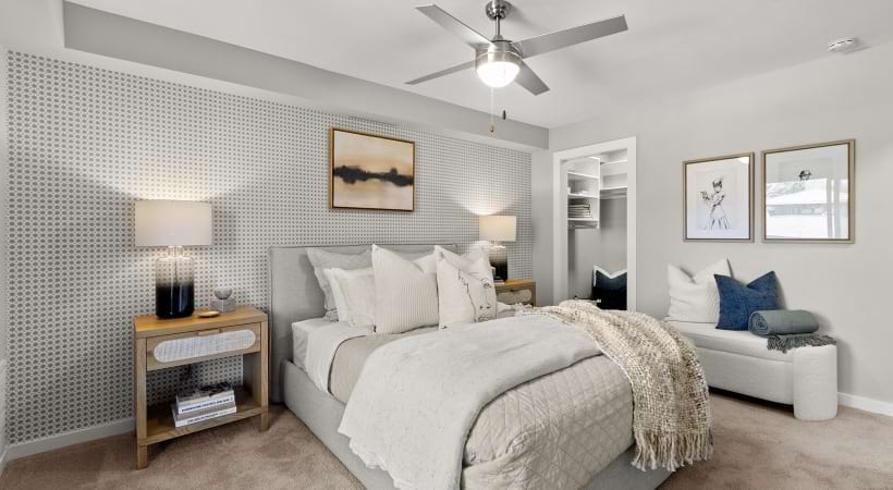 Spacious Bedroom at Our Apartments for Rent in Smyrna, GA