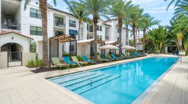 Resort-Style Pool at Our West Palm Apartments