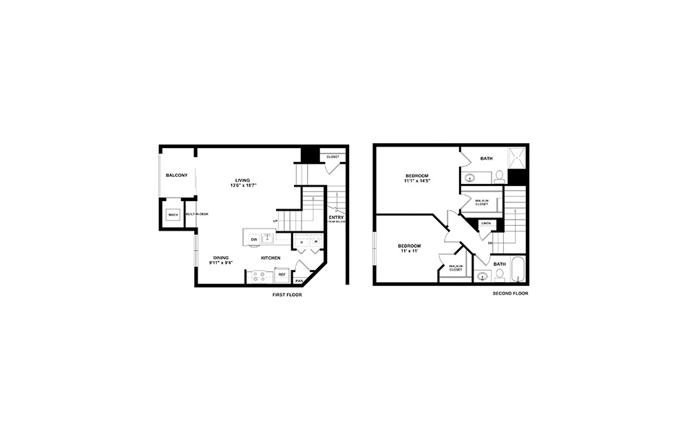 Olympic-Renovated 2 bedroom 2 bath 1286 square feet (2)