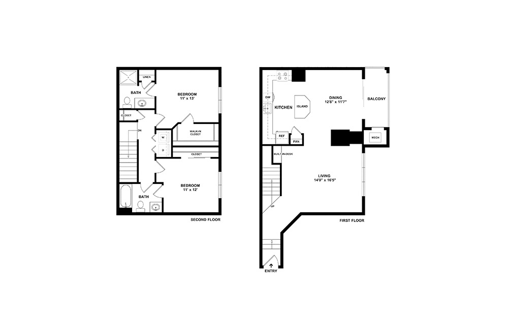 Teton-Renovated 2 bedroom 2 bath 1360 square feet (2)