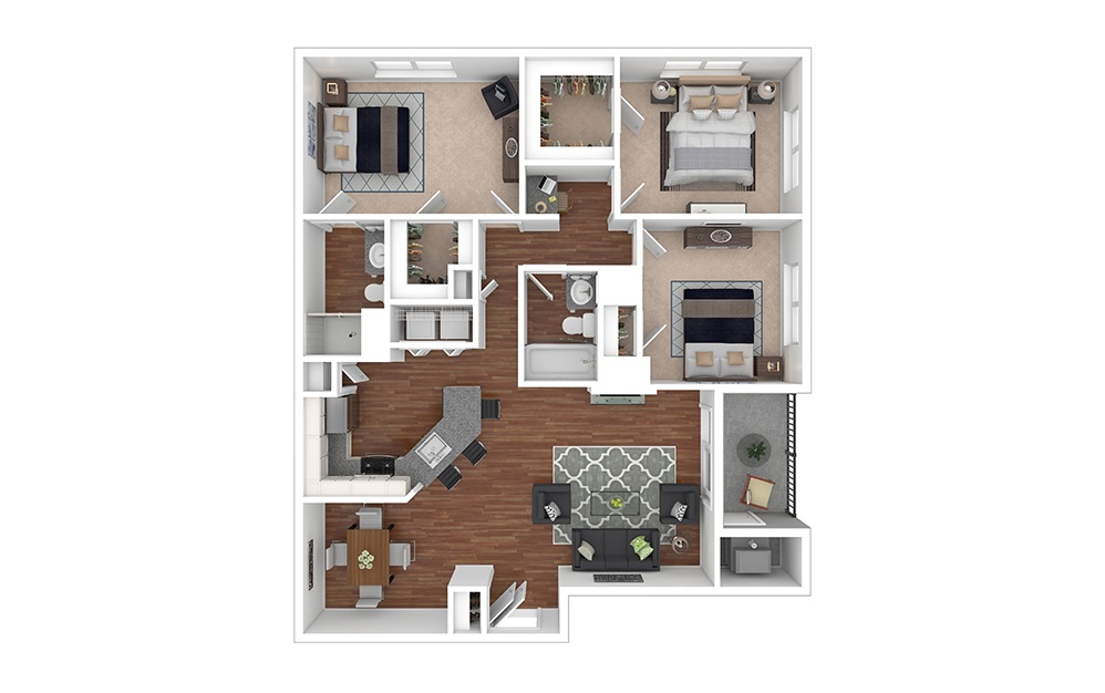 Yosemite-Renovated 3 bedroom 2 bath 1312 square feet