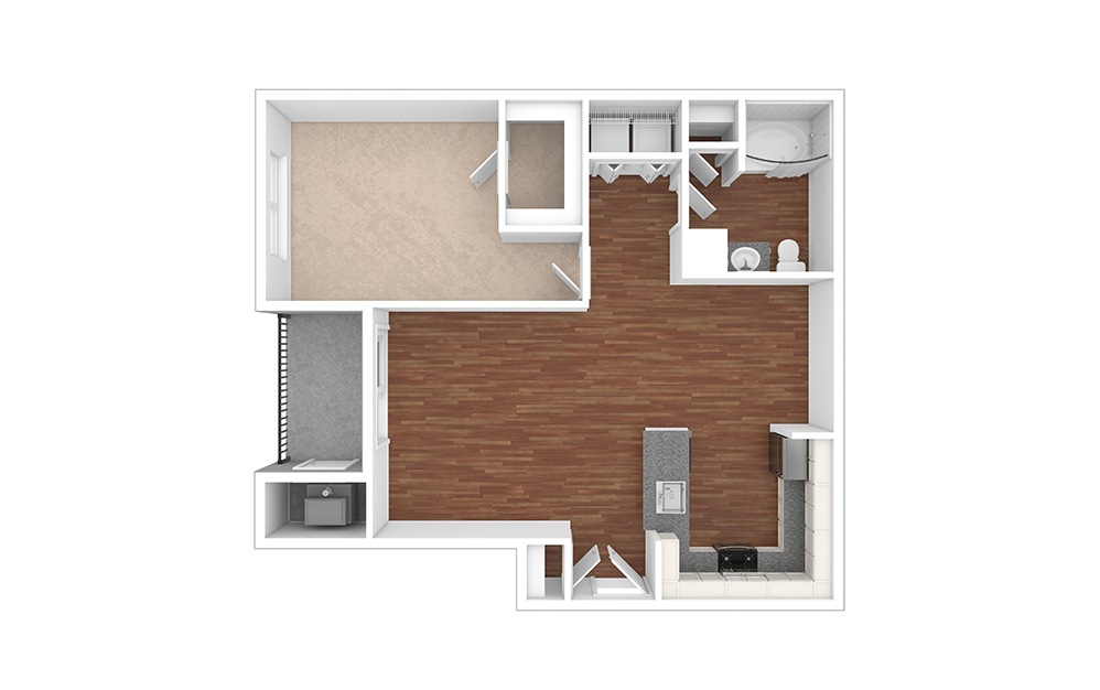 Basin-Renovated 1 bedroom 1 bath 783 square feet (1)