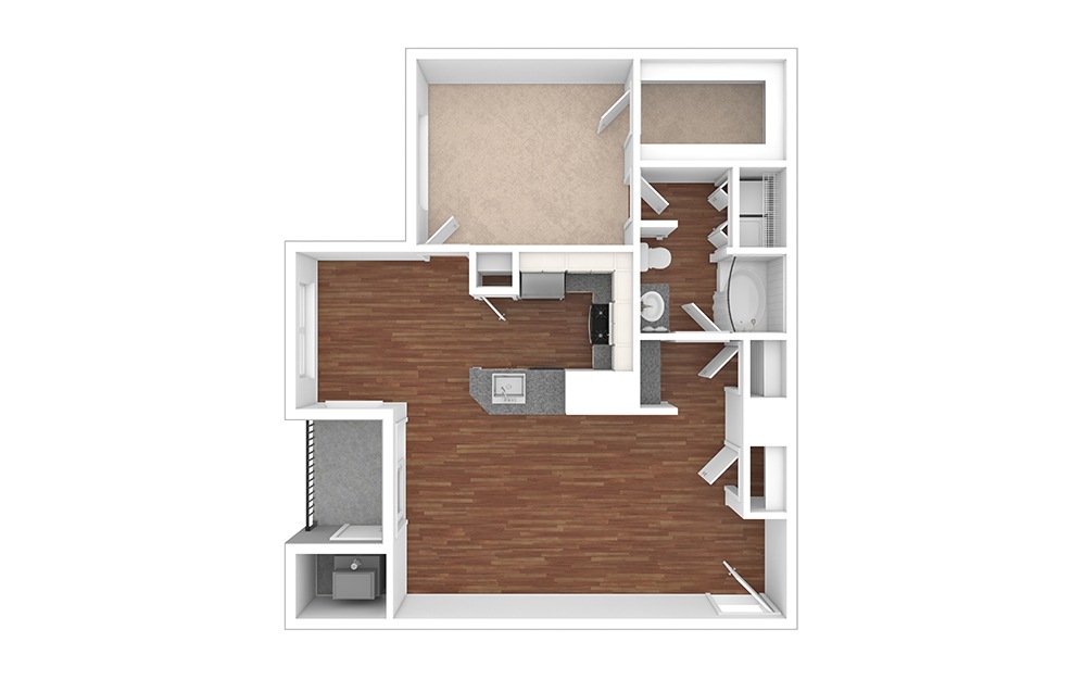 Canyon-Renovated 1 bedroom 1 bath 878 square feet (1)