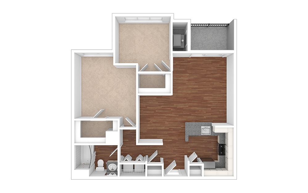 Denali-Renovated 2 bedroom 1 bath 893 square feet (1)
