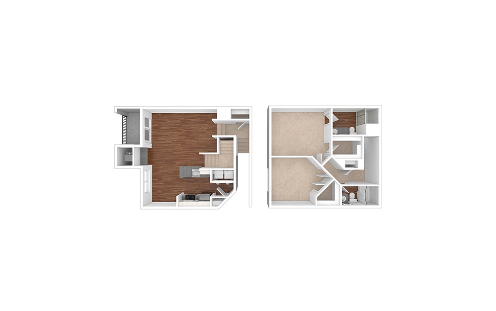 Olympic-Renovated 2 bedroom 2 bath 1286 square feet (1)