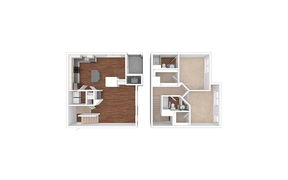 Rocky-Renovated 2 bedroom 2 bath 1316 square feet (1)