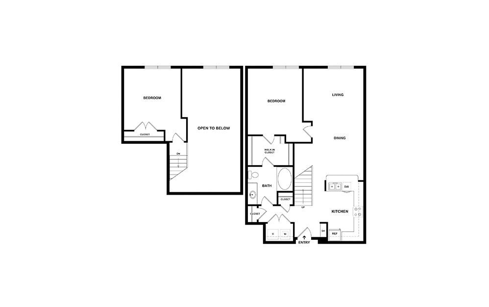 Mint 2 Bedroom at Our Apartments Near Lakewood, Colorado