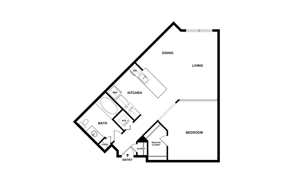 Autumn - Renovated Studio 1 bath 679 square feet (2)