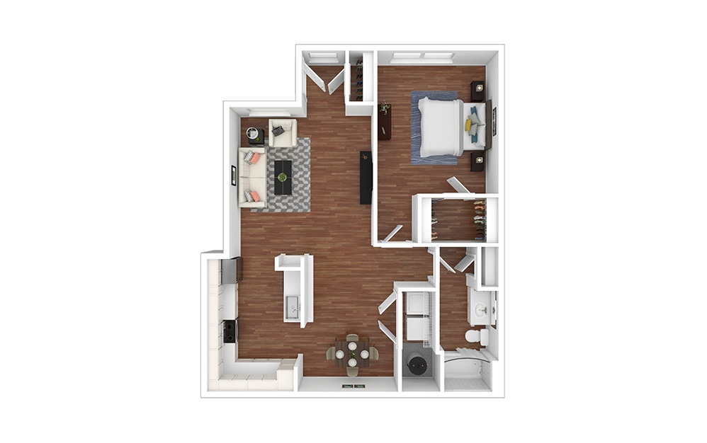 Denim Classic 1 Bedroom at Our Jefferson County Apartments for Rent