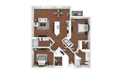 Sable - Renovated 2 bedroom 2 bath 1133 square feet