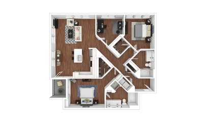 Tangerine - Renovated 2 bedroom 2 bath 1315 square feet