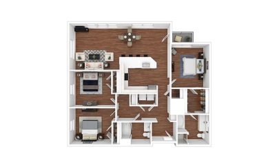 Turquoise - Renovated 3 bedroom 2 bath 1367 square feet