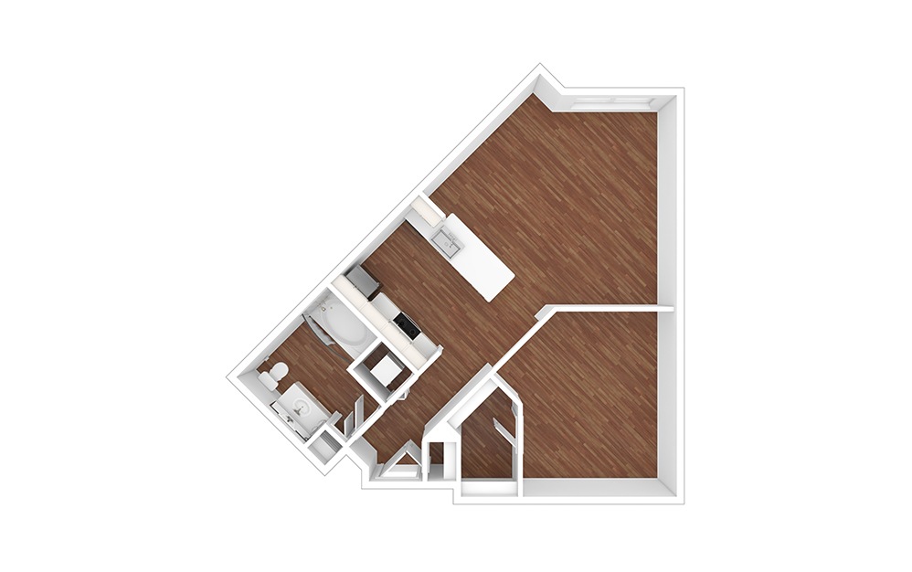 Autumn - Renovated Studio 1 bath 679 square feet (1)