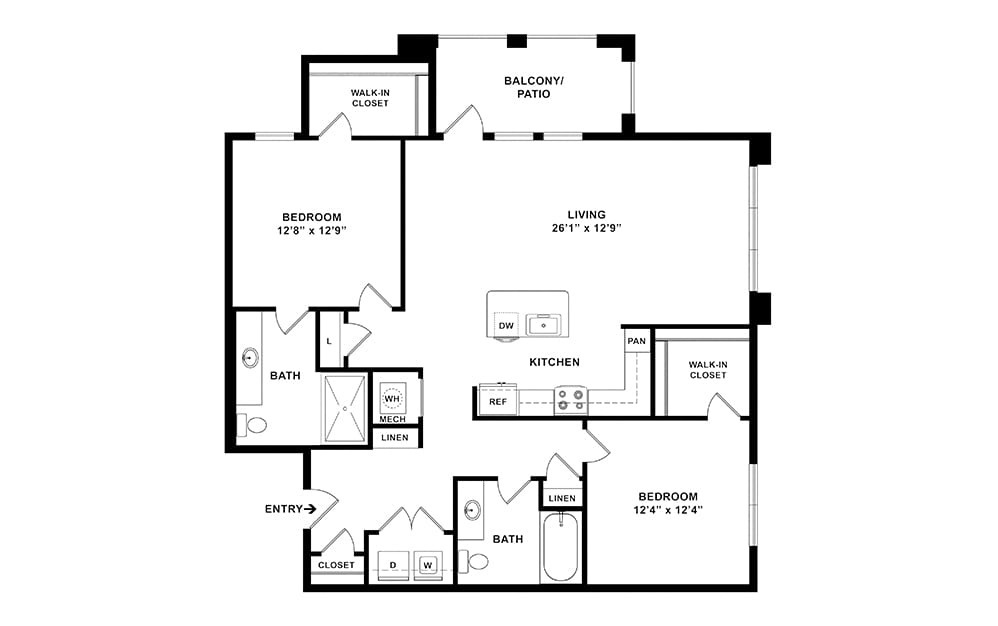 Par 2 Bedroom Apartment in Champions Gate, FL