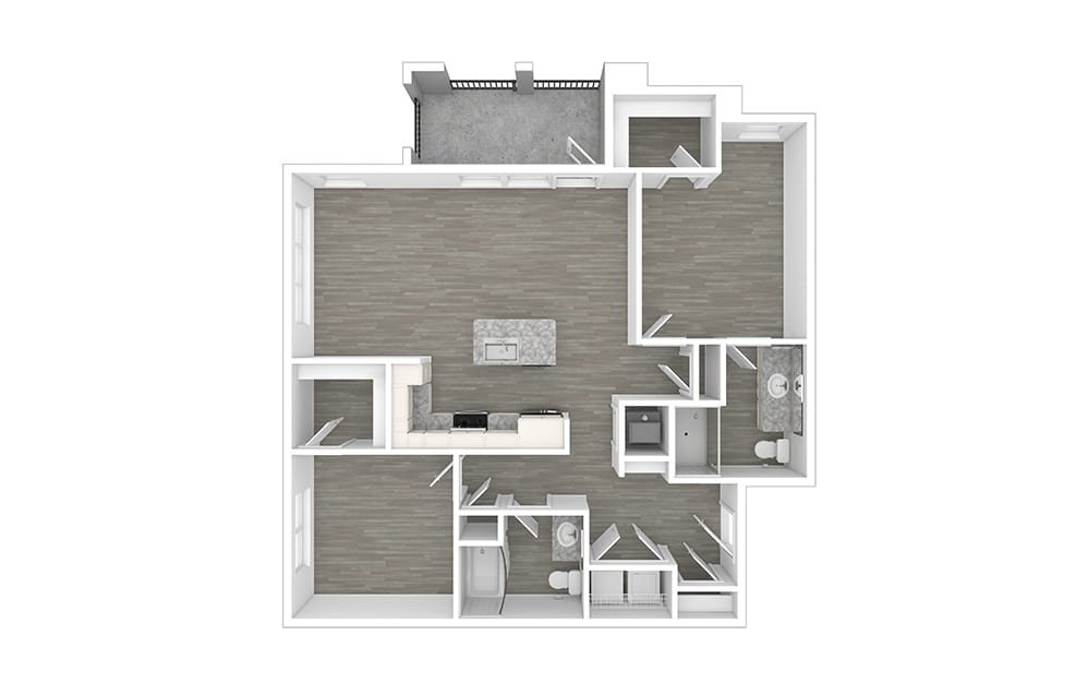 Mulligan 2 Bedroom Apartment for Rent in Davenport, Florida