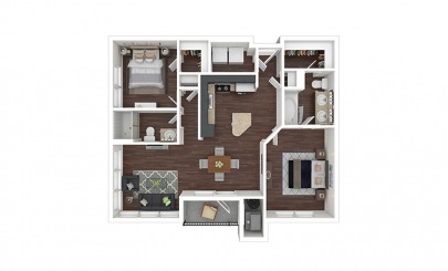 Agrigento 2 Bedroom at Our Apartments in Broomfield, CO