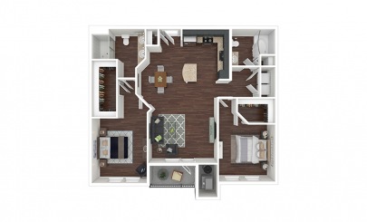 Gela 2 Bedroom at Our Apartments in Louisville, Colorado